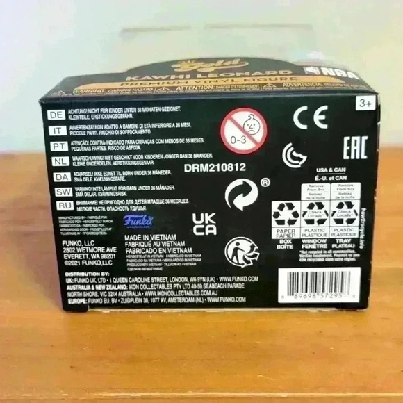 Funko gold NBA Kawhi Leonard LA Clippers - Picture 3 of 6